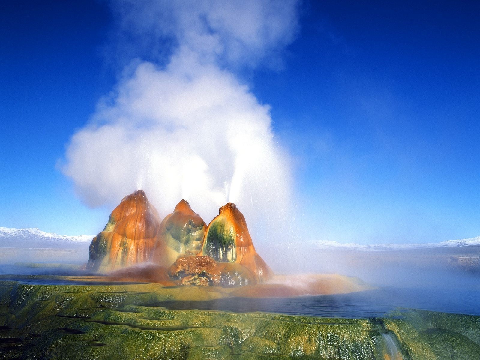 wallpaper nature 1600x1200,nature,natural landscape,sky,geyser,atmosphere