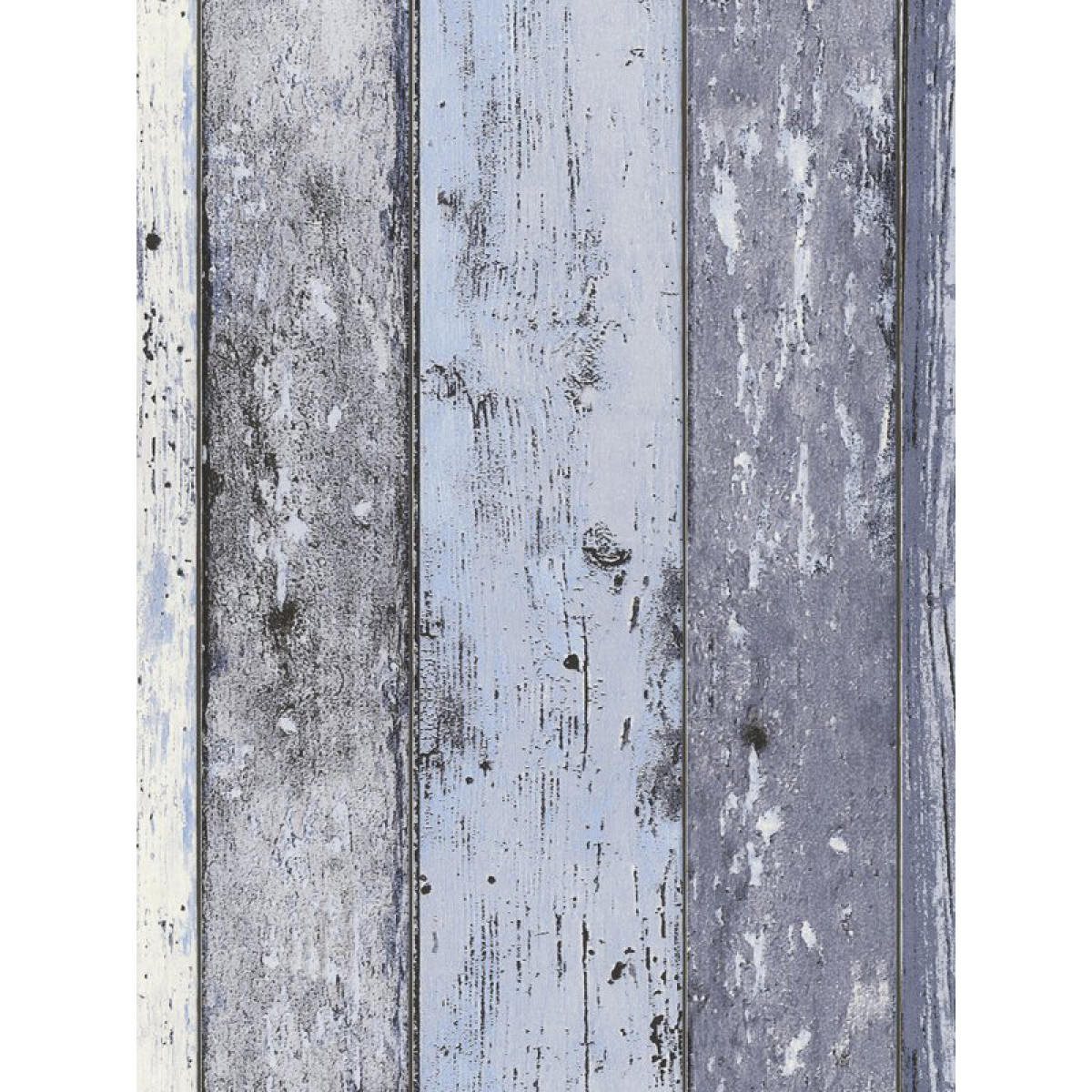 Distressed Wood Panel Wallpaper Blue Vinyl Wallpaper Wood Effect WallpaperUse