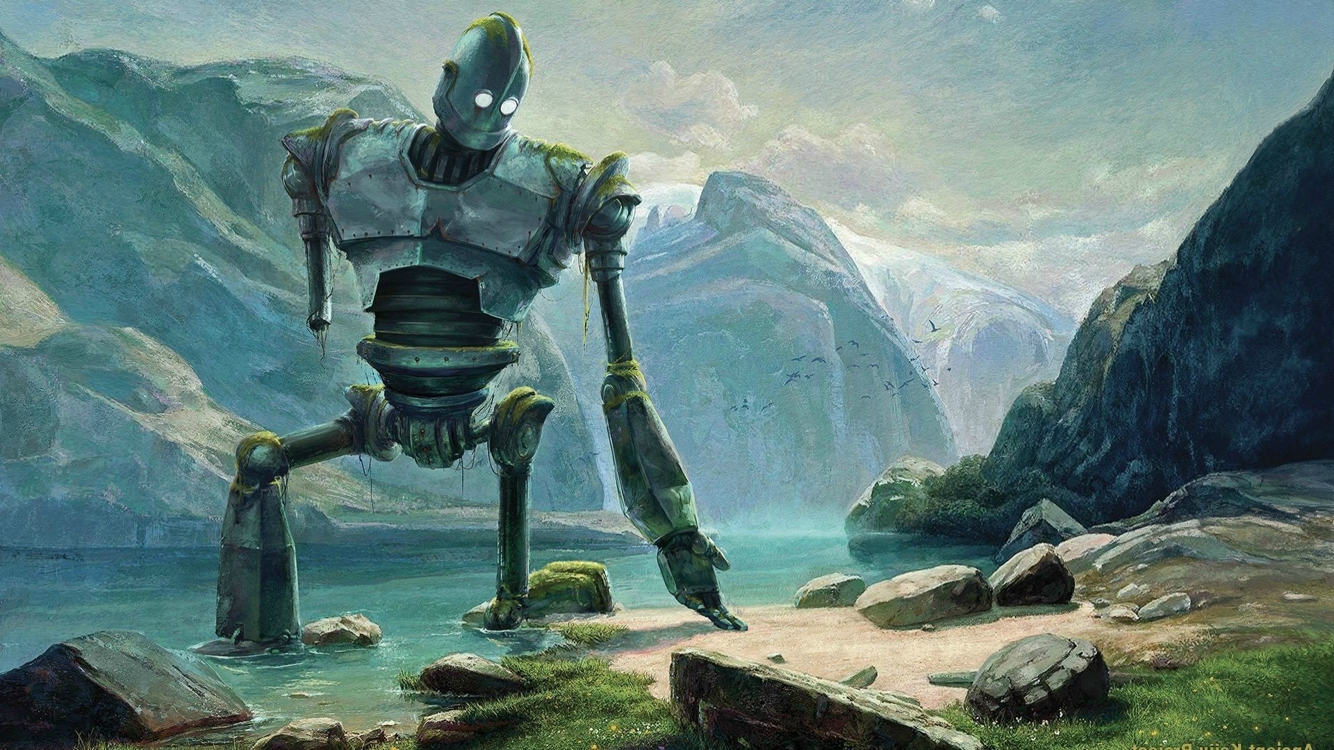 the iron giant wallpaper,action adventure game,pc game,adventure game,games,cg artwork