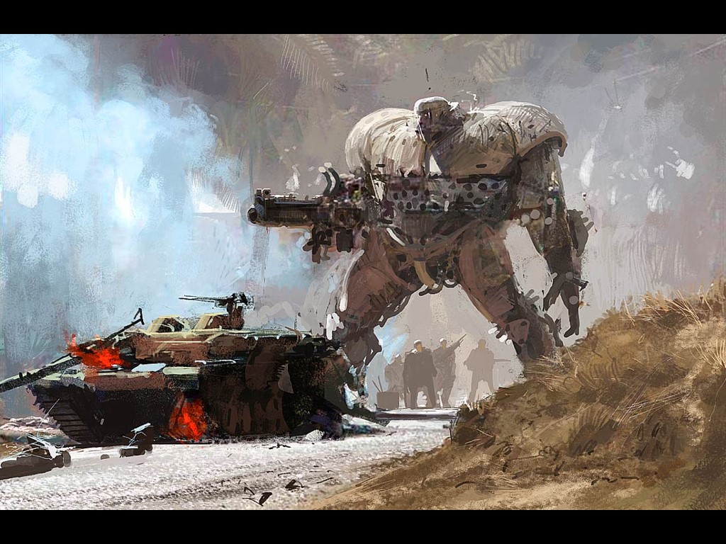 mech wallpaper,action adventure spiel,explosion,trupp,militär ,heer