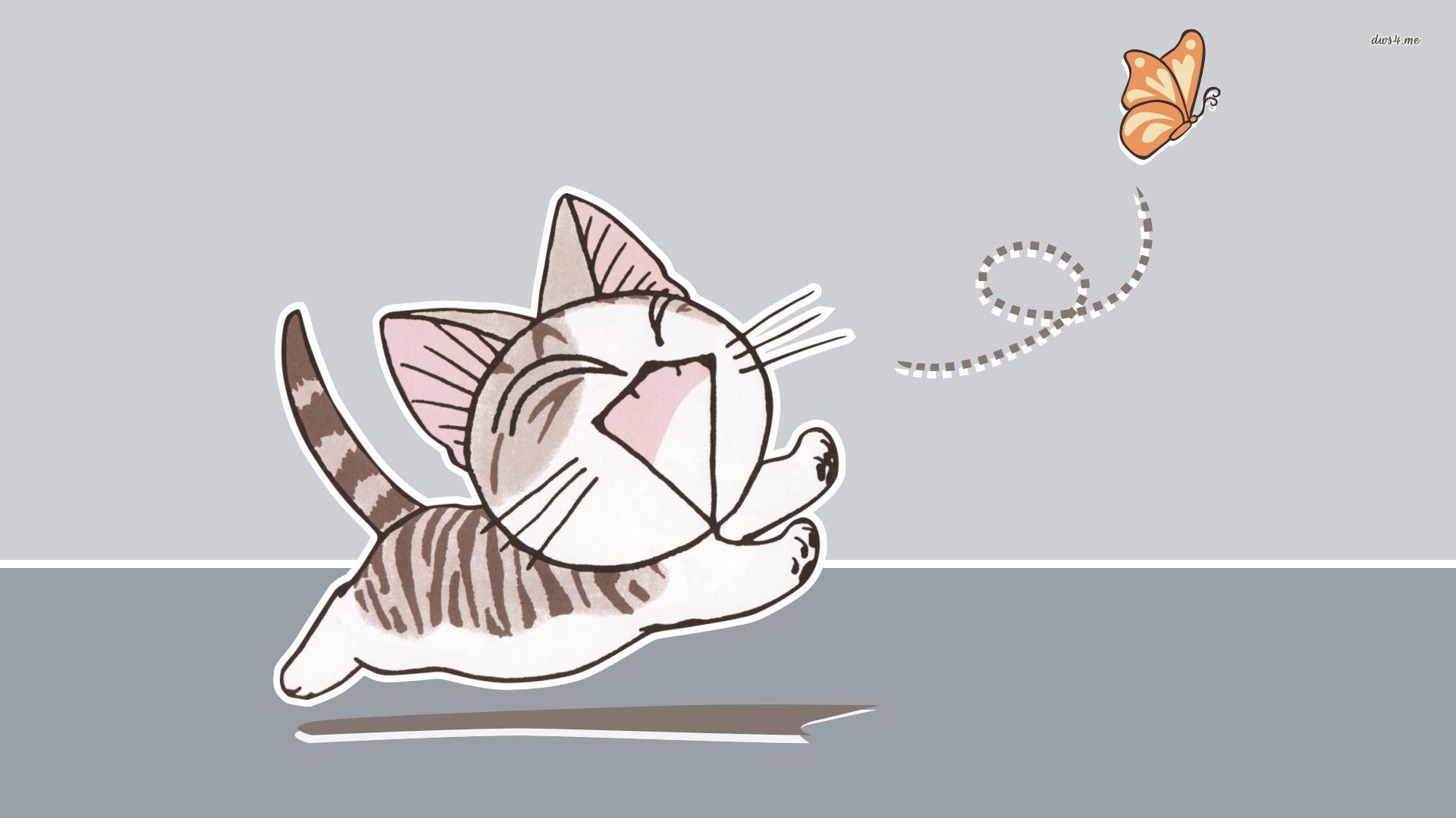 chis süße home wallpaper,karikatur,illustration,schnurrhaare,katze,fisch