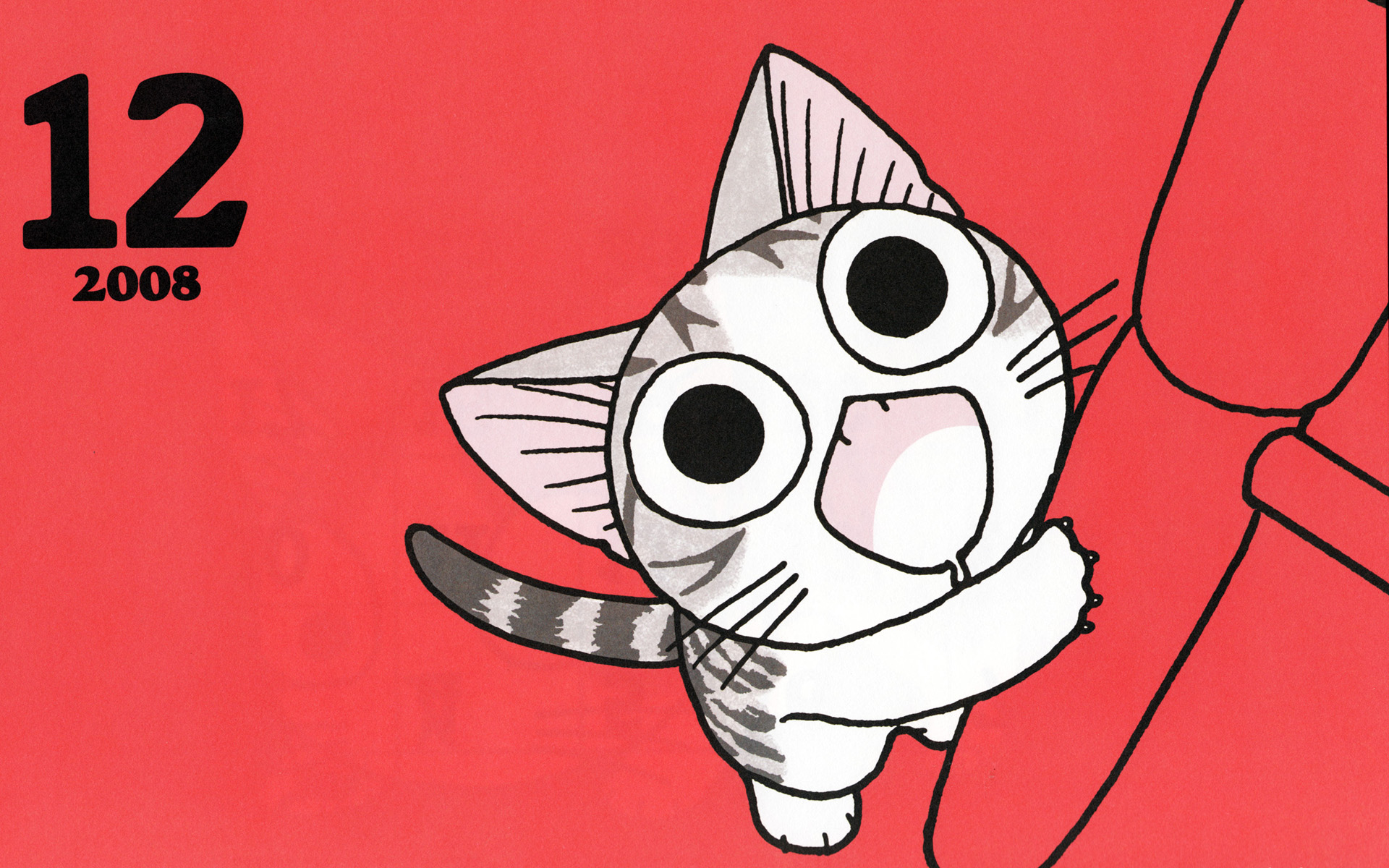 chi's sweet home wallpaper,cartoon,whiskers,cat,snout,animated cartoon