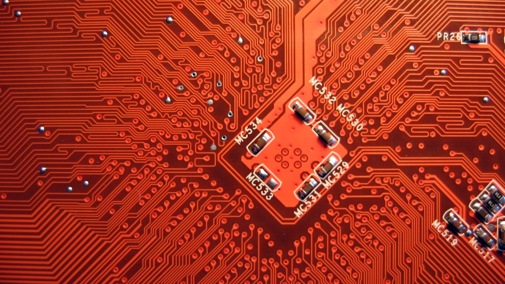 wallpaper eletronica,orange,electronics,electronic component,red,technology