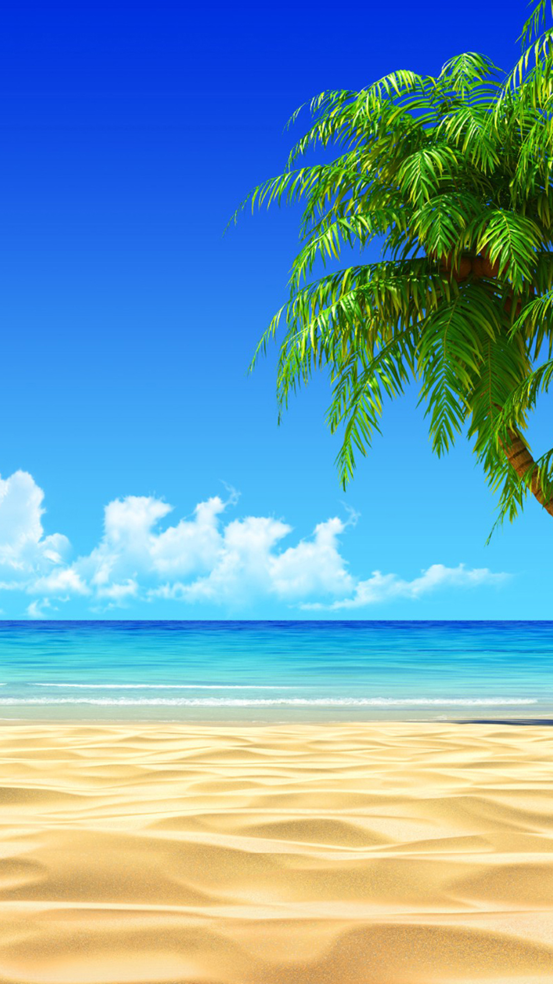 fondo de pantalla de árbol de coco hd,cielo,paisaje natural,naturaleza,oceano,tiempo de día