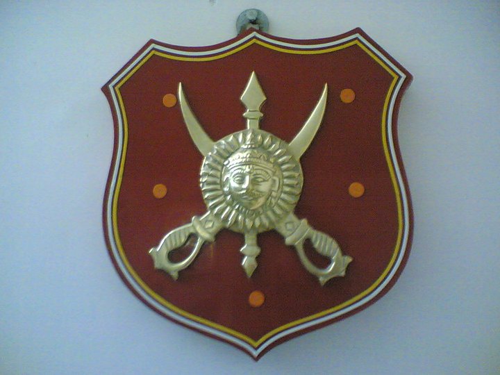 rathore logo wallpaper,emblem,shield,badge,crest,metal