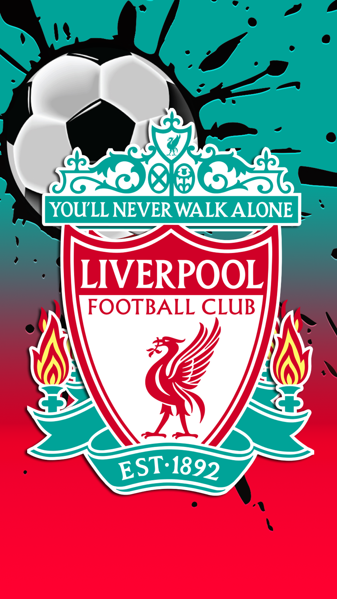 liverpool live wallpaper,illustration,poster,emblem,mobile phone case,font