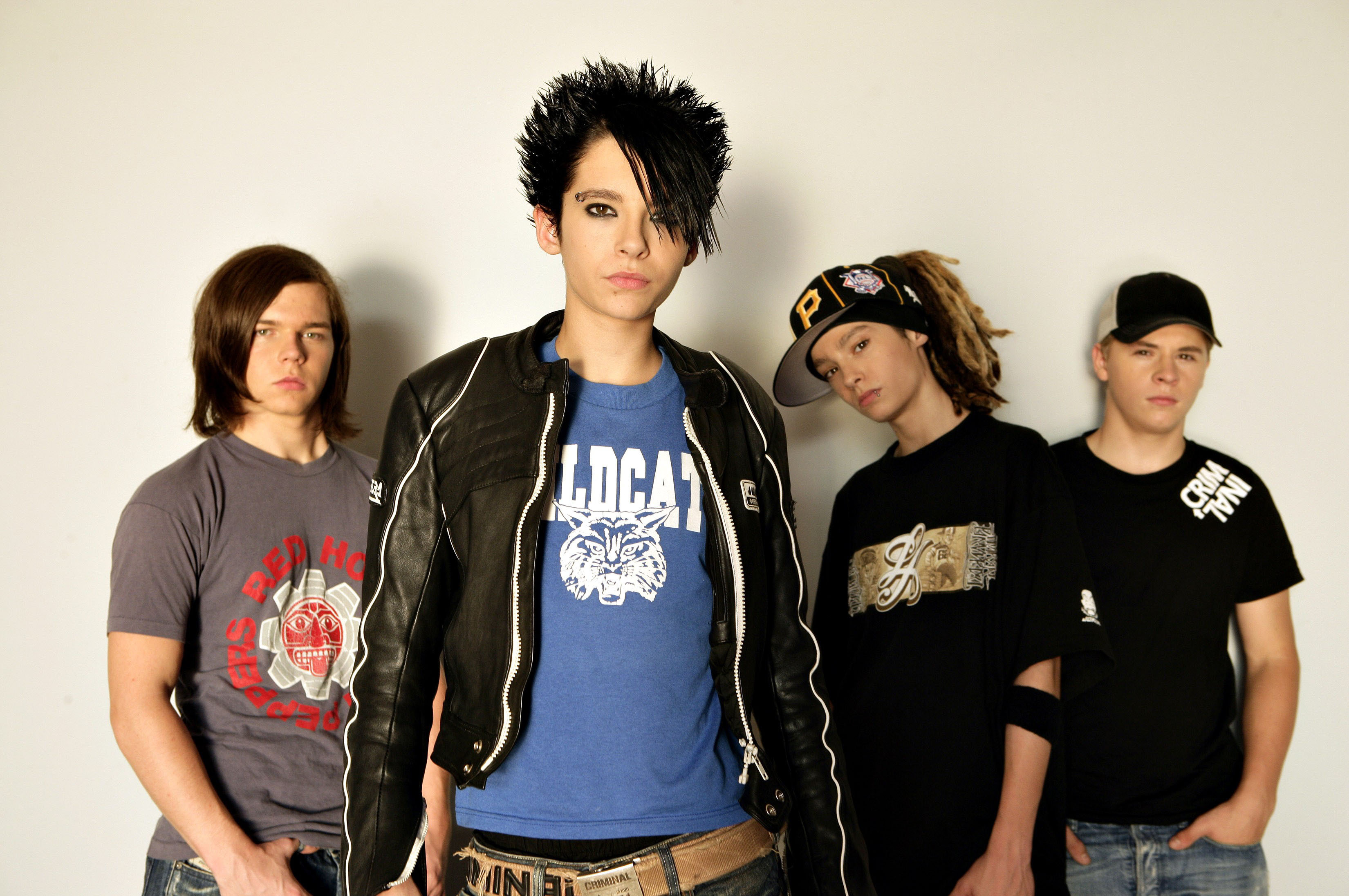 tokio hotel wallpaper,social group,t shirt,fashion,youth,cool