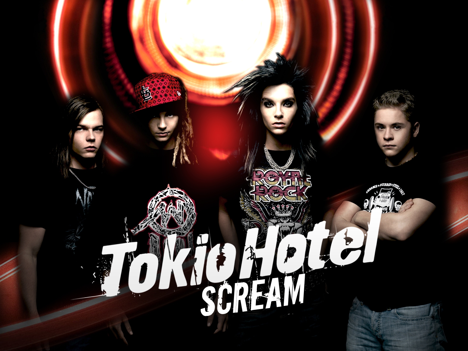 tokio hotel wallpaper,font,games,talent show,music,music artist