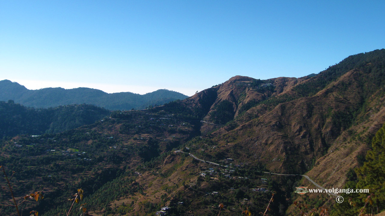 nainital wallpaper,mountainous landforms,mountain,hill station,ridge,sky