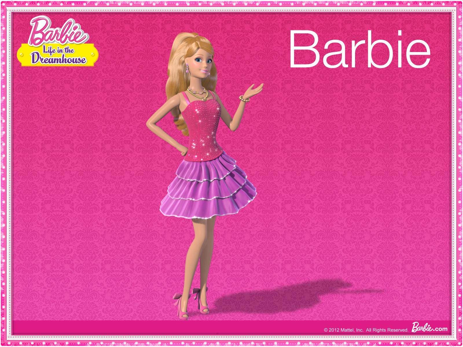 barbie live wallpaper,rosa,bambola,barbie,giocattolo