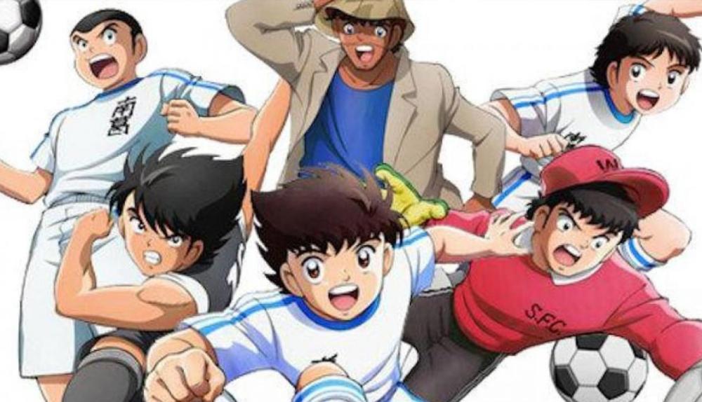 super campeones wallpaper,animated cartoon,cartoon,anime,social group,team