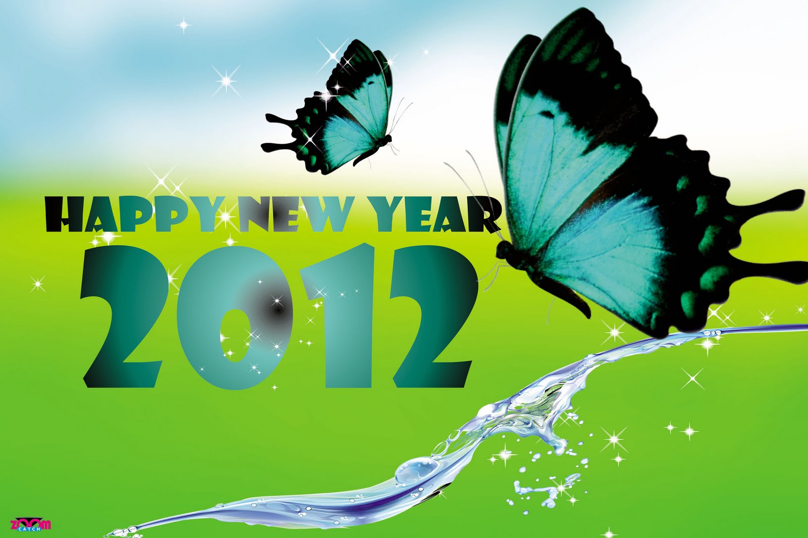 タミル語の新年の壁紙,バタフライ,緑,昆虫,蛾と蝶,羽