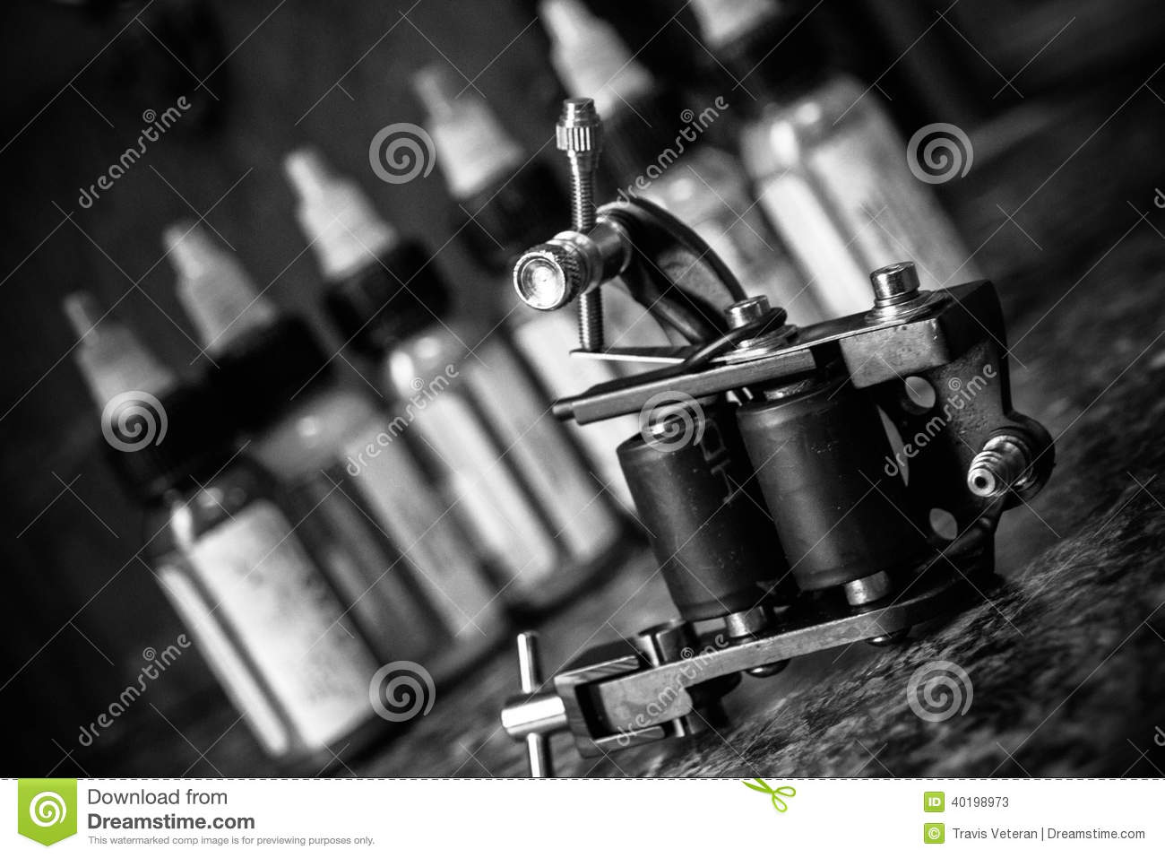tattoo machine wallpaper hd,black and white,close up,scientific instrument,stock photography,photography