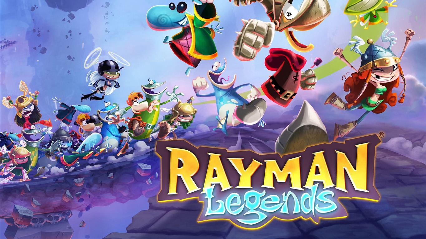 carta da parati leggende rayman,gioco di avventura e azione,cartone animato,cartone animato,giochi,gioco per pc
