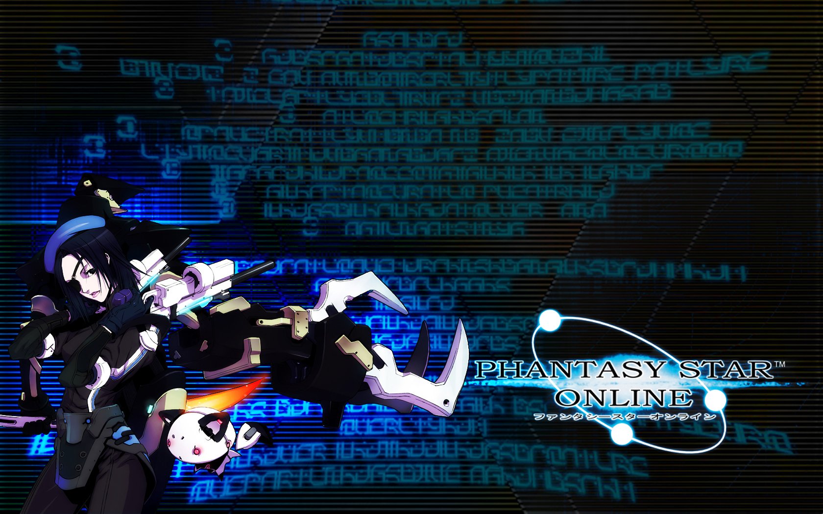 pso2 wallpaper,text,font,graphic design,graphics,animation