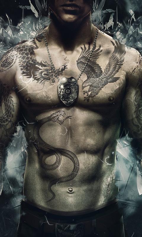 sixpack wallpaper,truhe,ohne brust,abdomen,bart,mensch