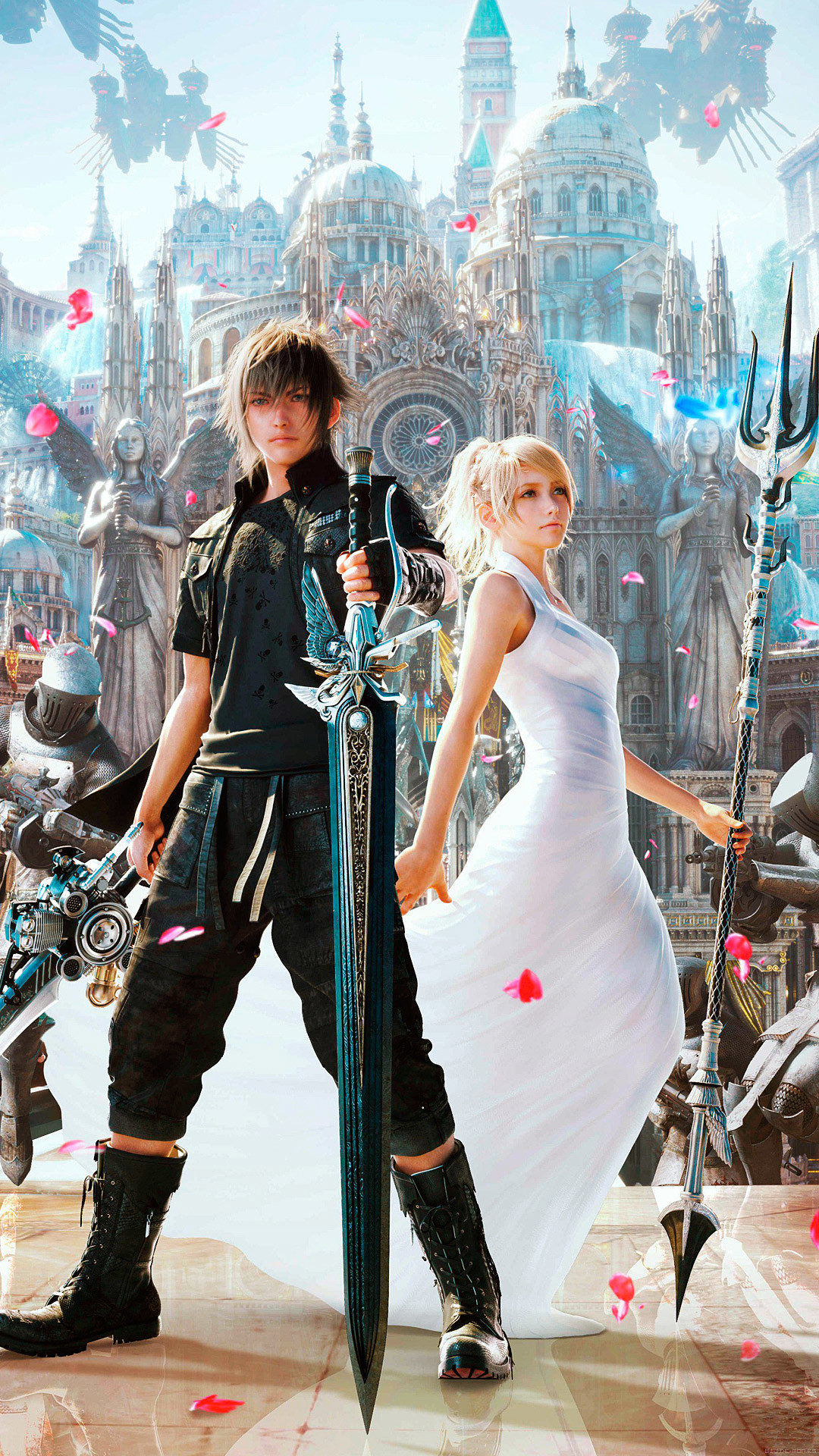 lunafreya tapete,erfundener charakter,kostüm,action figur