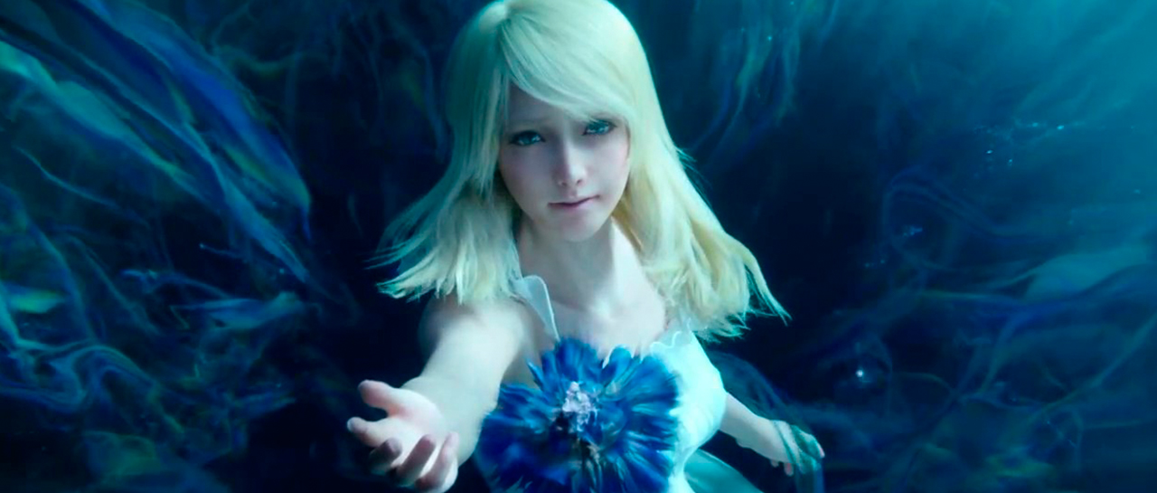 lunafreya tapete,haar,blau,schönheit,blond,auge