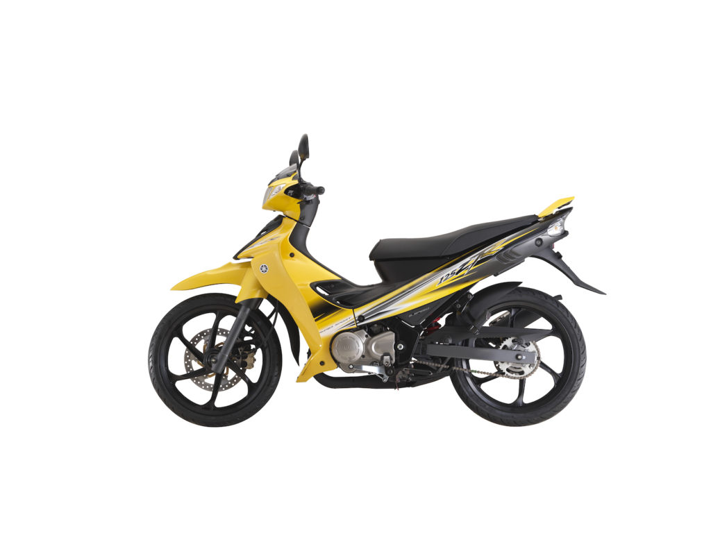 fond d'écran 125zr,véhicule terrestre,véhicule,véhicule à moteur,moto,jaune