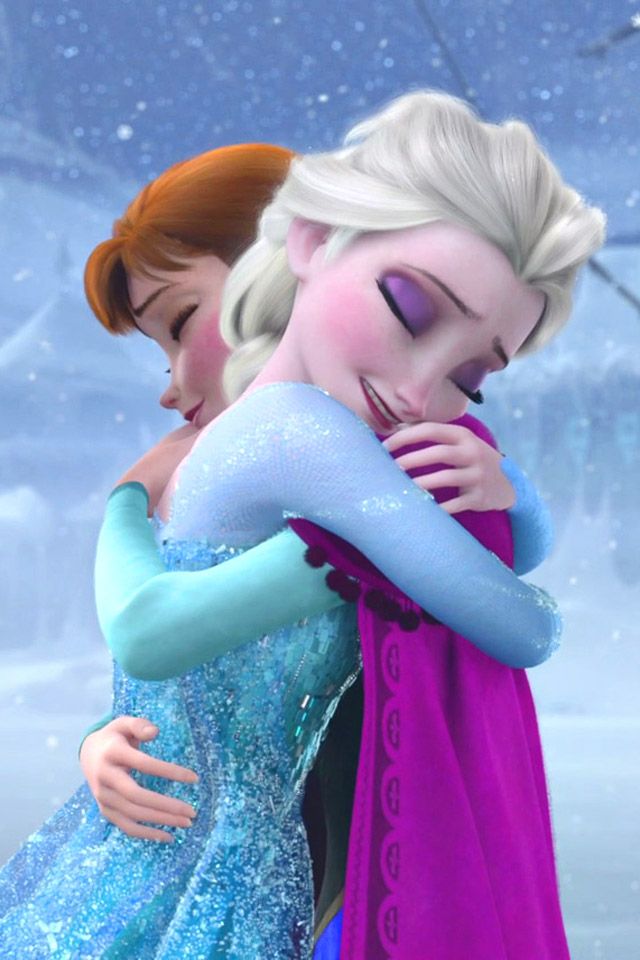 elsa and anna wallpapers,cartoon,interaction,hug,anime,animation