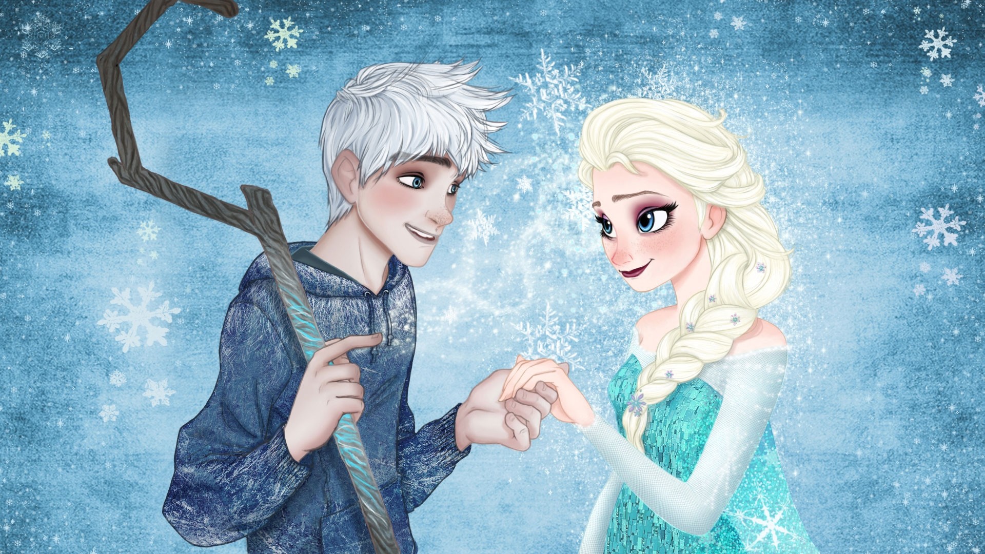 elsa und anna tapeten,karikatur,illustration,wasser,anime,geste