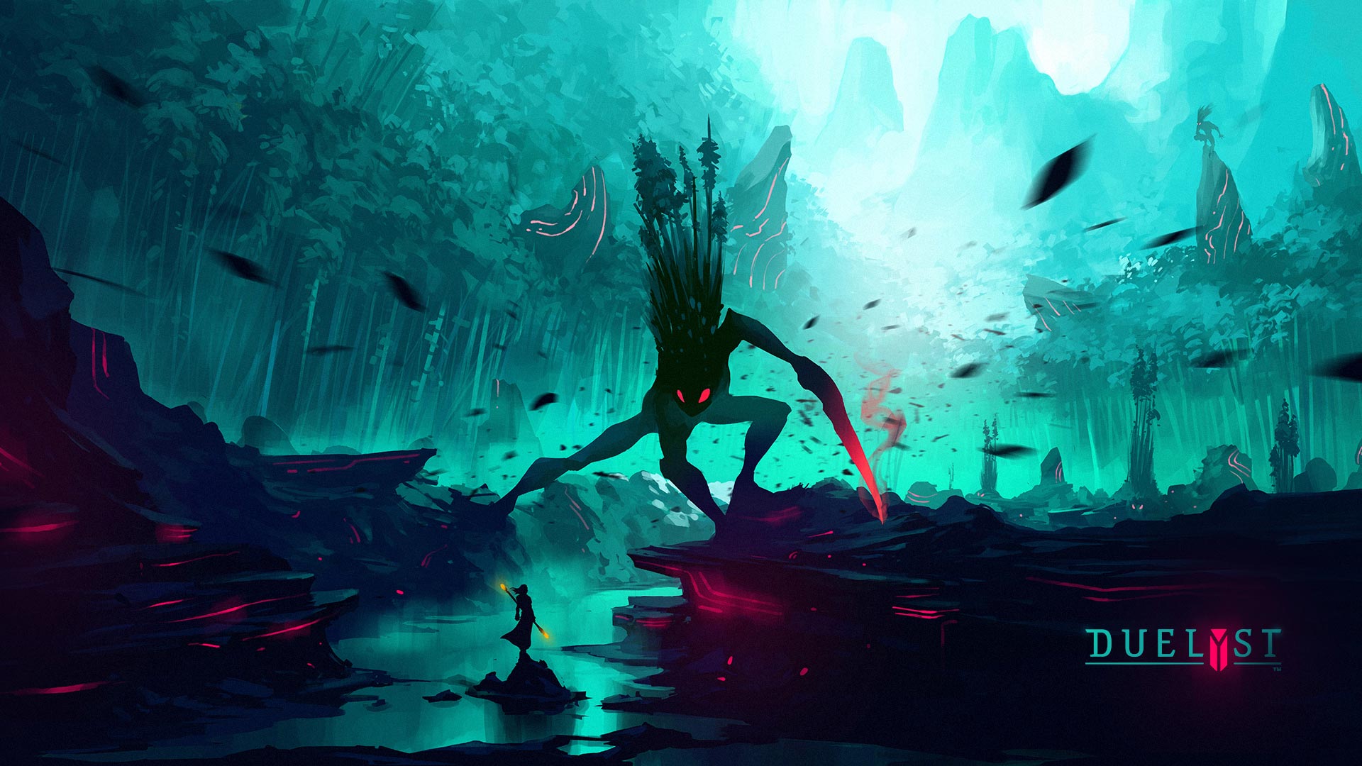 duelyst tapete,illustration,höhle,eishöhle,grafikdesign,cg kunstwerk