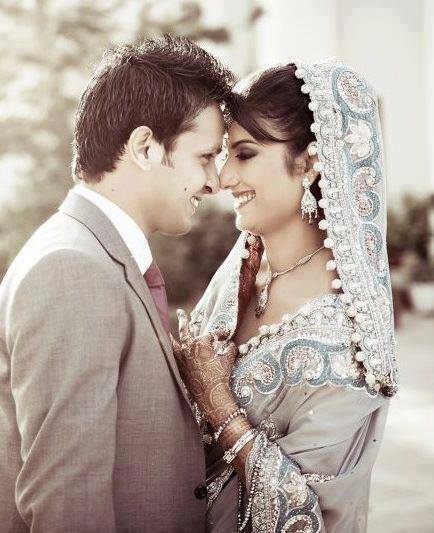 pakistanische hochzeitspaartapeten,fotografieren,romantik,hochzeitskleid,braut,stirn