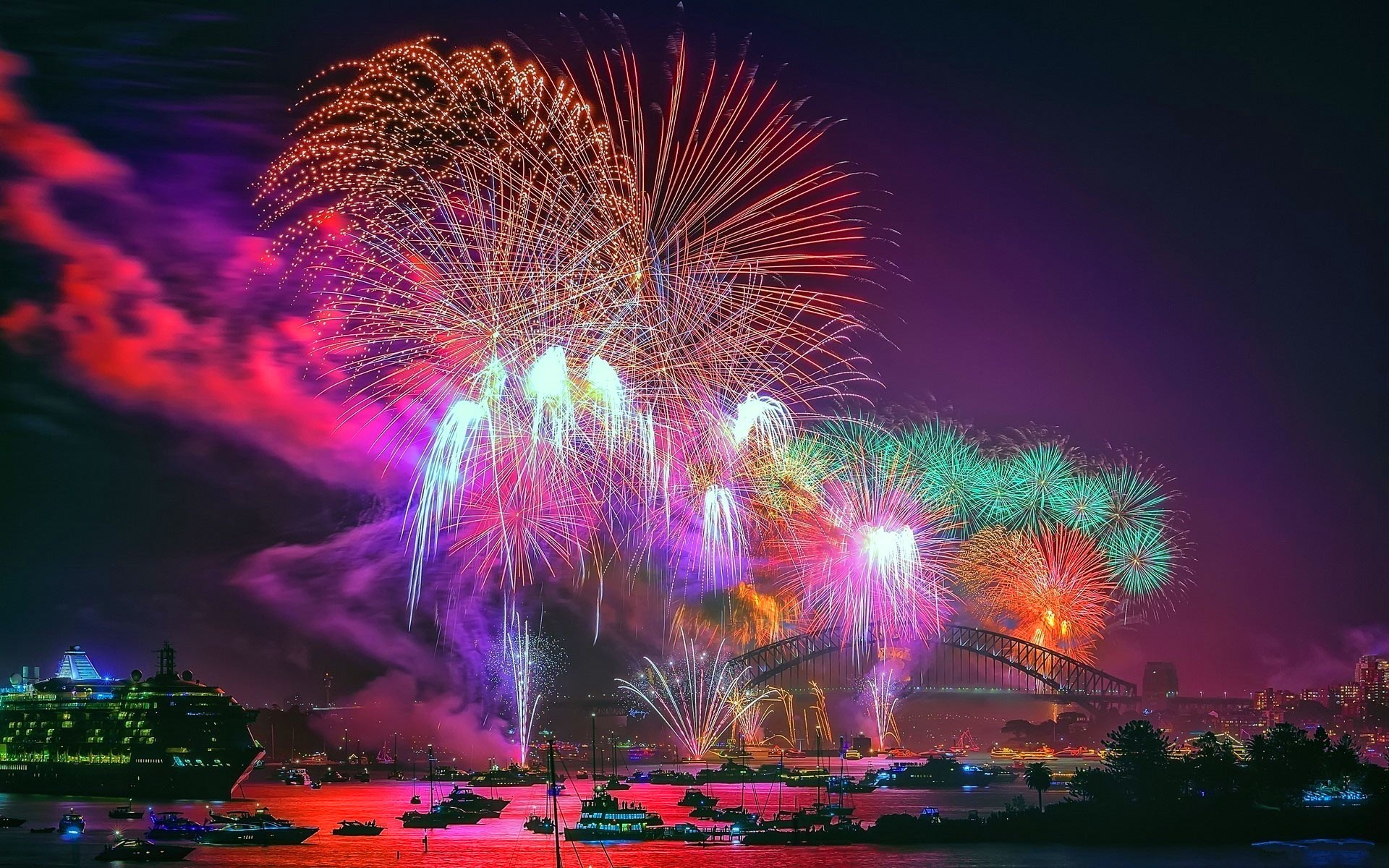 fond d'écran du nouvel an,feux d'artifice,la nature,le jour de l'an,un événement,ciel