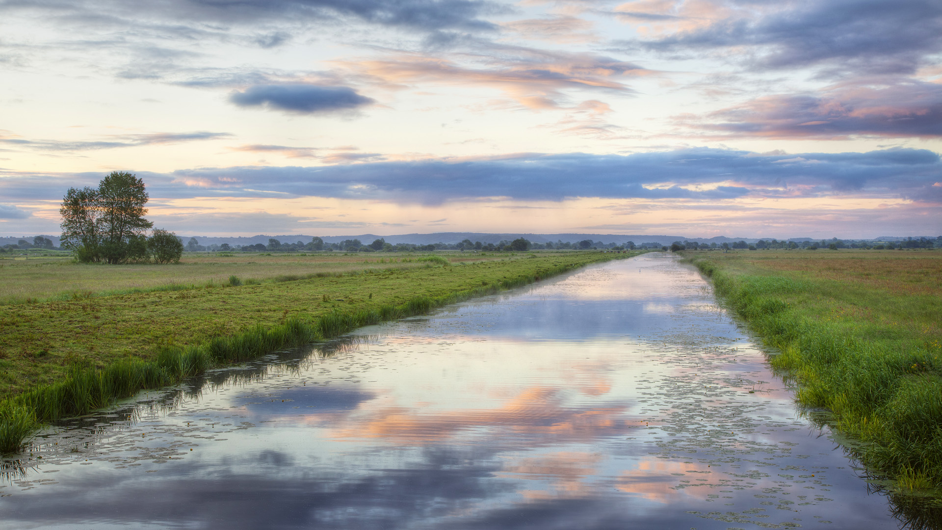 erstaunliche landschaftstapeten,natürliche landschaft,himmel,natur,betrachtung,wasserweg