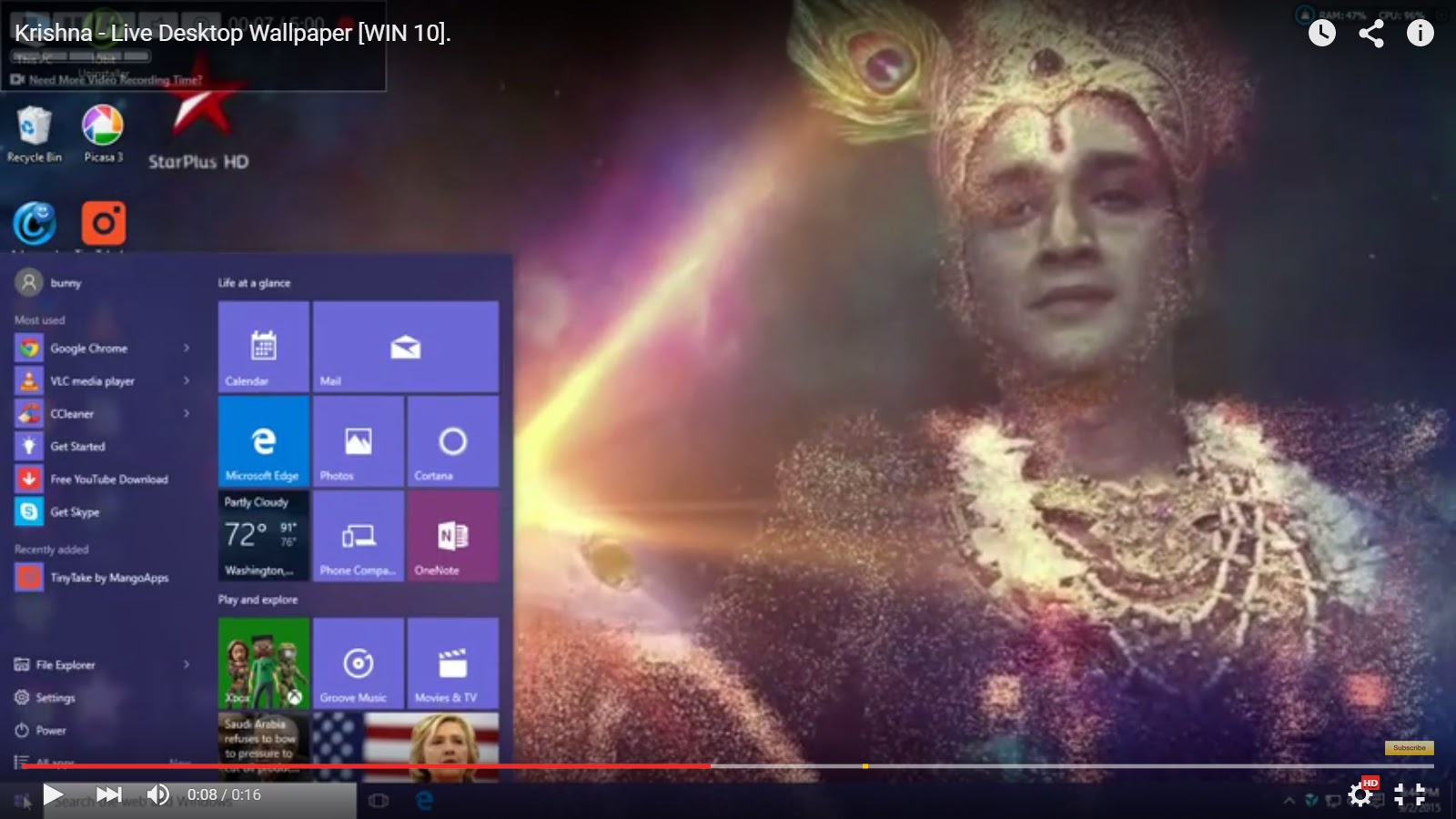mahabharat star plus hd wallpaper,screenshot,sky,digital compositing,font,technology