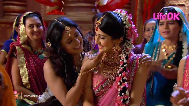 mahabharat star plus hd fond d'écran,mariage,un événement,sari,tradition,la cérémonie