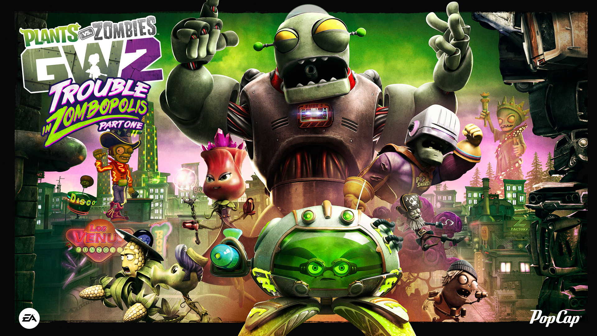 pvz gw2 wallpaper,action adventure game,action figure,fictional character,games,pc game