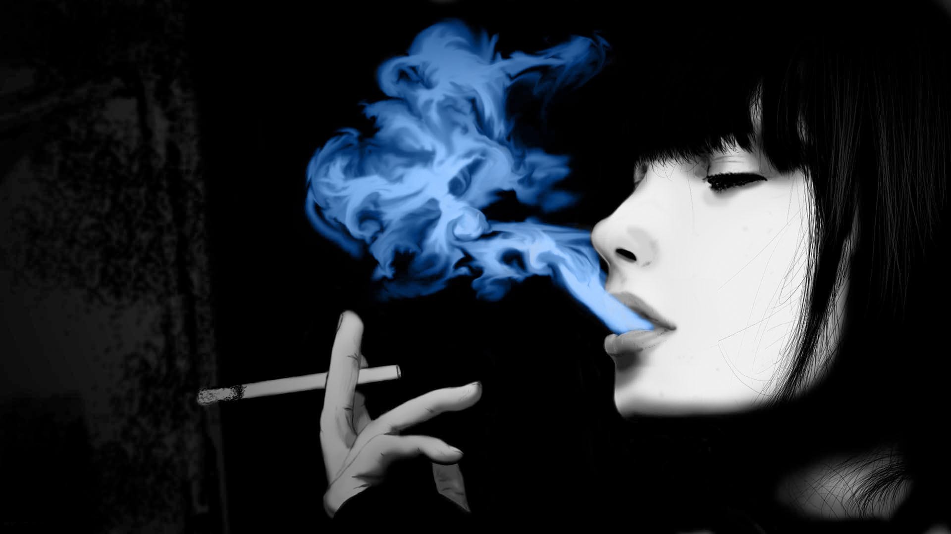 rauchen wallpaper herunterladen,rauchen,rauch,zigarette,dunkelheit,lippe