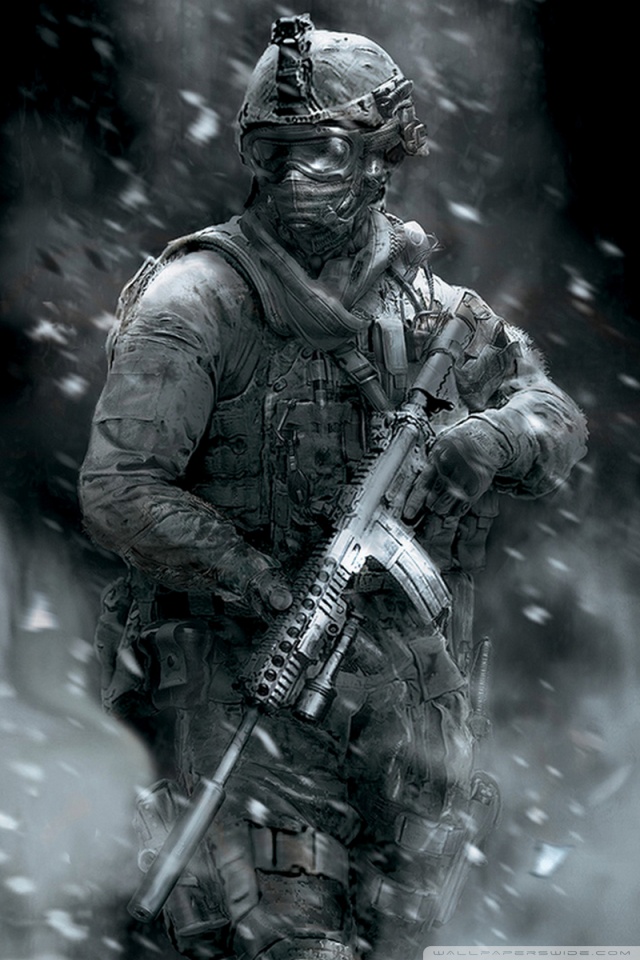 fondo de pantalla de call of duty,soldado,oscuridad,película,equipo de protección personal,personaje de ficción