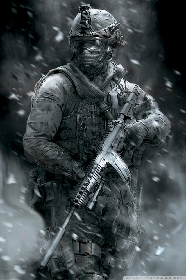 wallpaper de call of duty,soldat,dunkelheit,film,persönliche schutzausrüstung,erfundener charakter