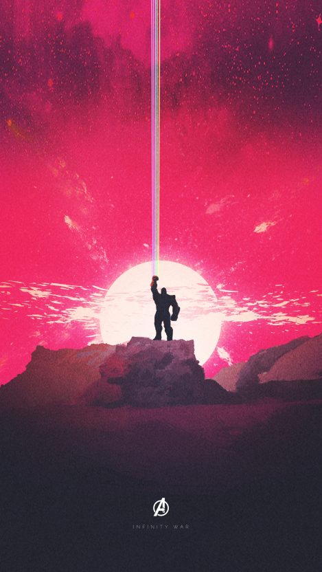 sfondo di infinity war per iphone,rosso,cielo,illustrazione,rosa,disegno grafico