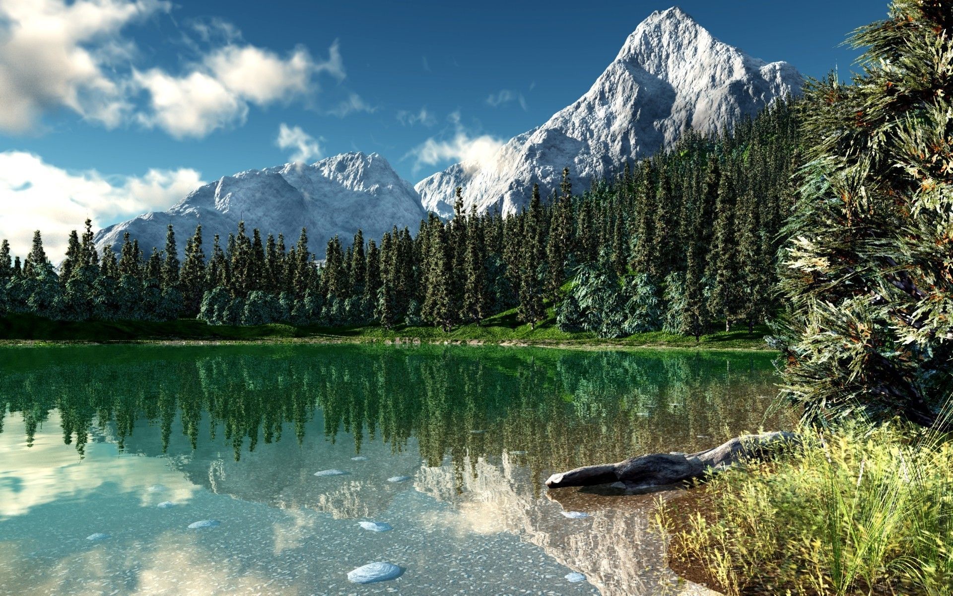 sfondi di montagna gratis,paesaggio naturale,montagna,natura,riflessione,lago