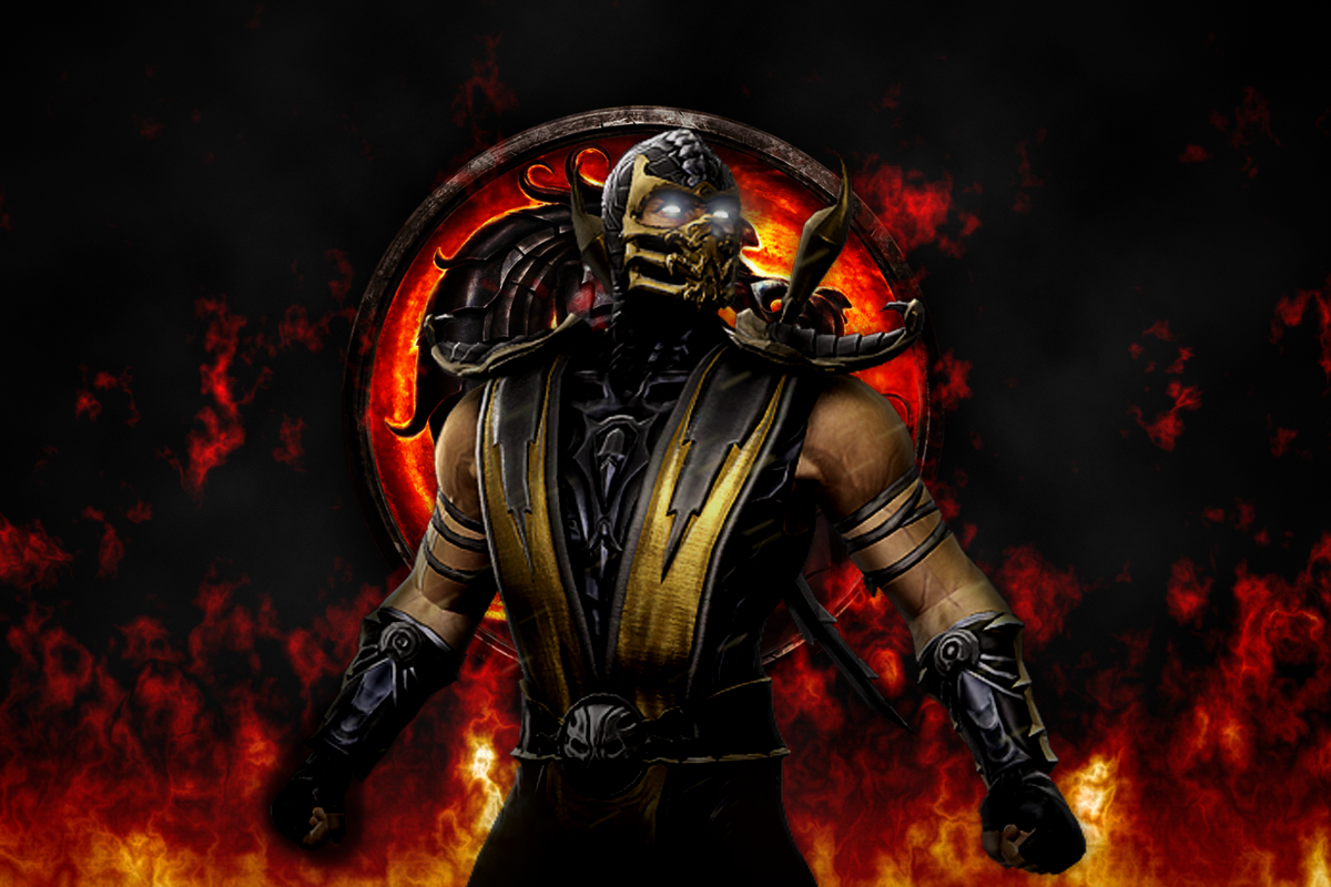 wallpaper de mortal kombat,action adventure game,demon,pc game,fictional character,darkness