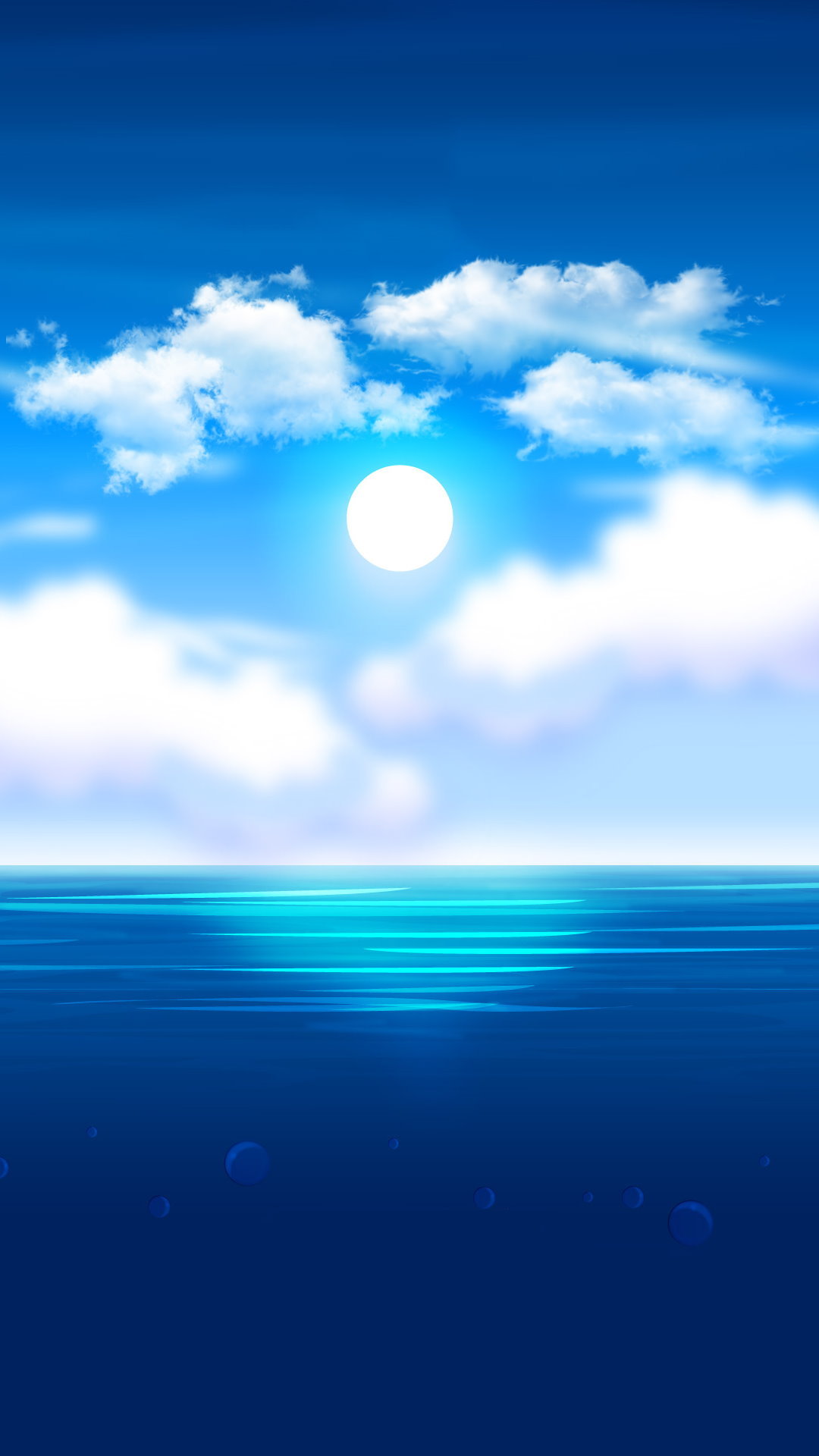 fondos de pantalla huawei p9 lite,cielo,azul,tiempo de día,horizonte,calma