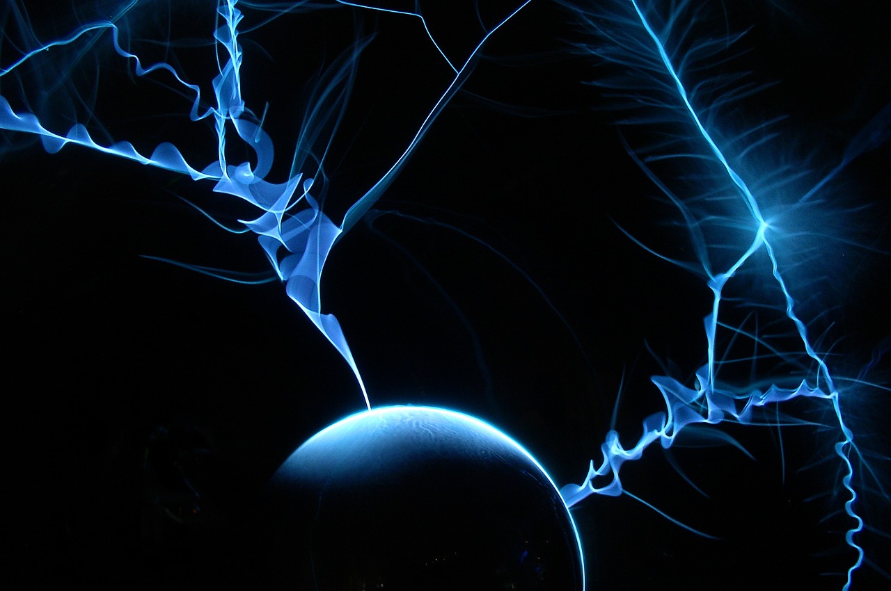 informatik wallpaper,blue,electric blue,light,lightning,water