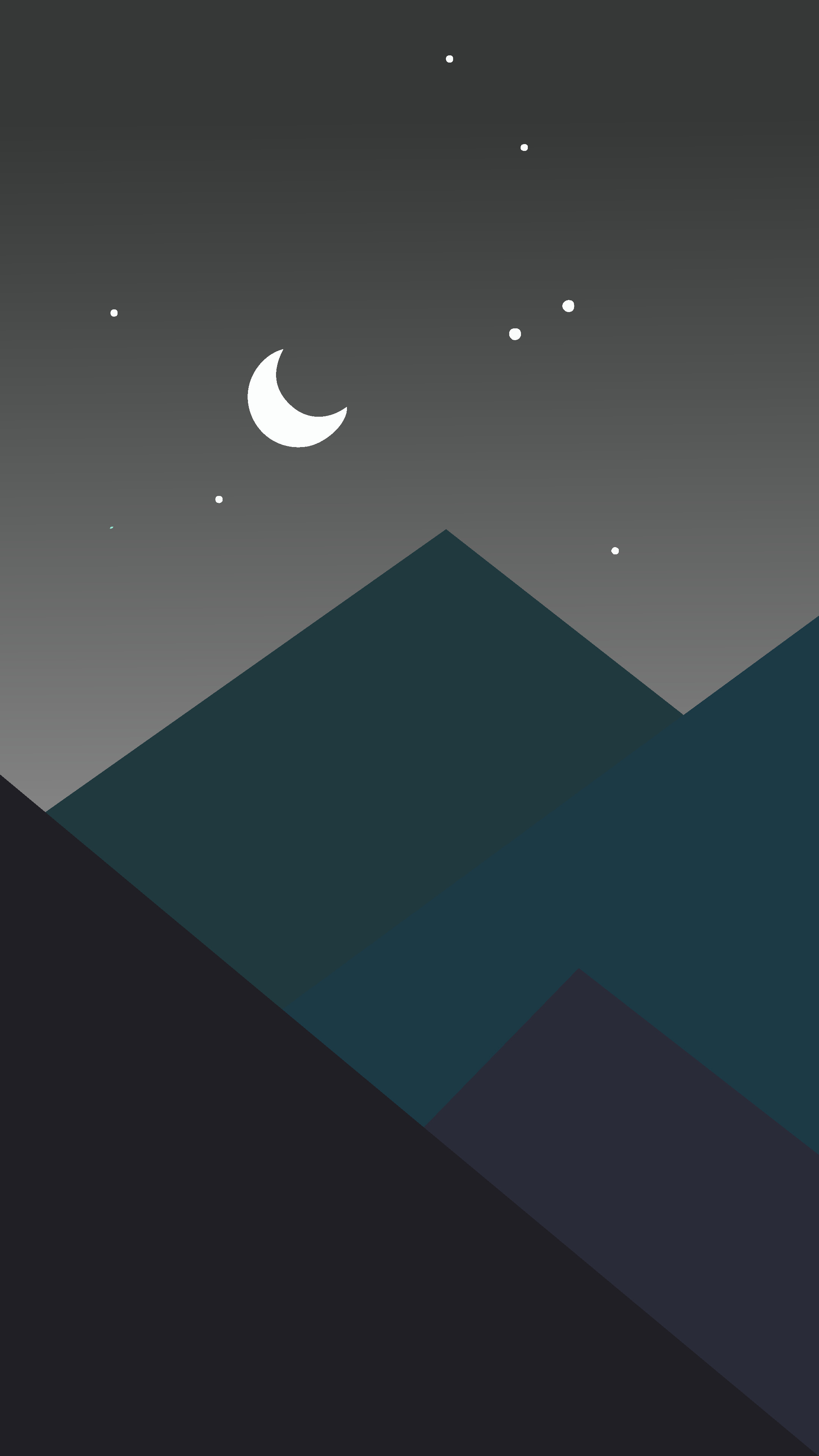 increíble fondo de pantalla de bloqueo,cielo,azul,ligero,noche,creciente