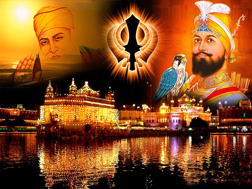 sikh wallpaper download,landmark,guru,reflection,architecture,tourist attraction