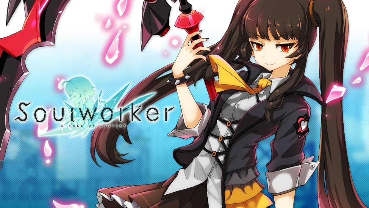 soul worker wallpaper,cartoon,anime,cg artwork,hairstyle,long hair