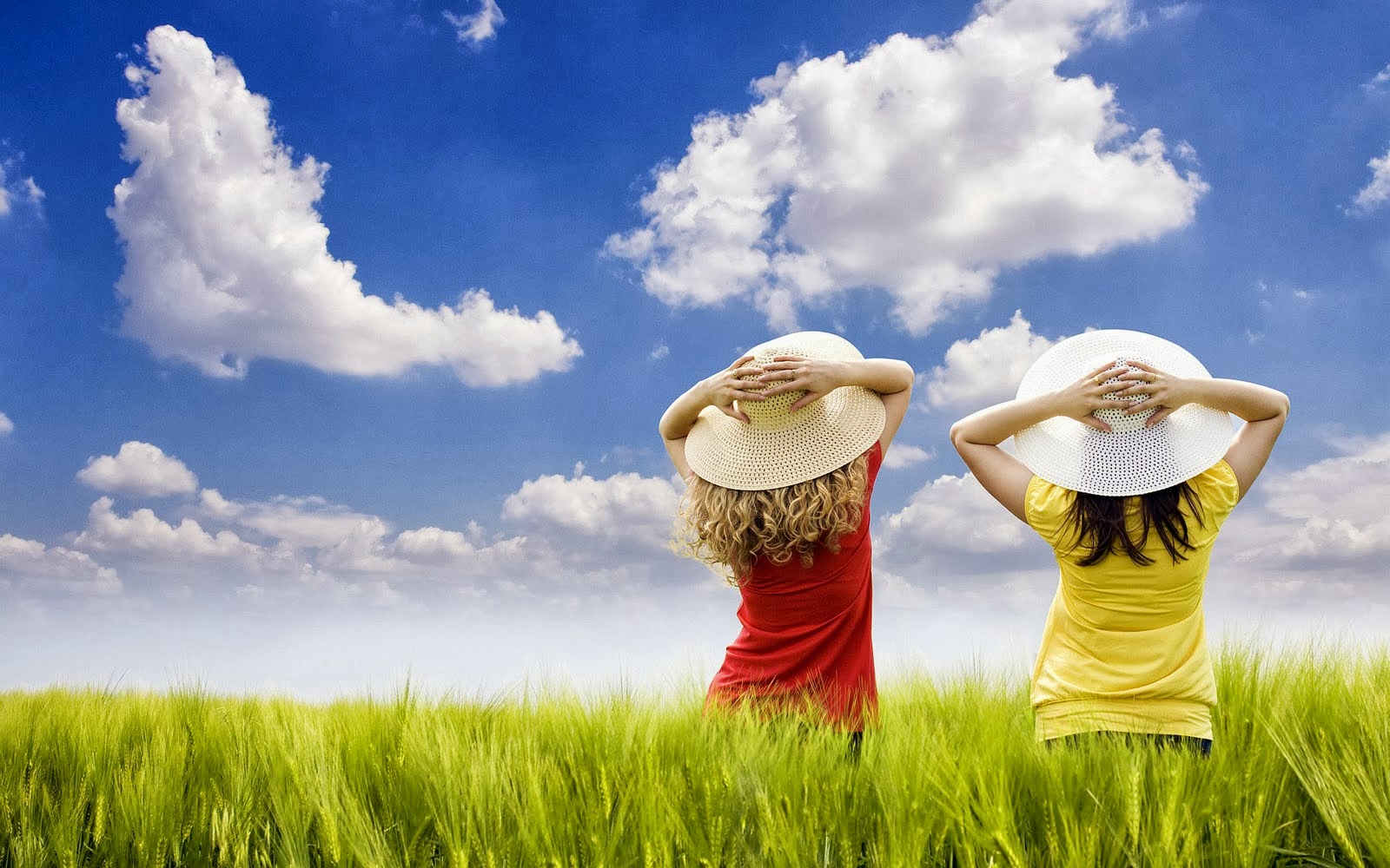 cute kids wallpaper,people in nature,sky,grass,grass family,happy