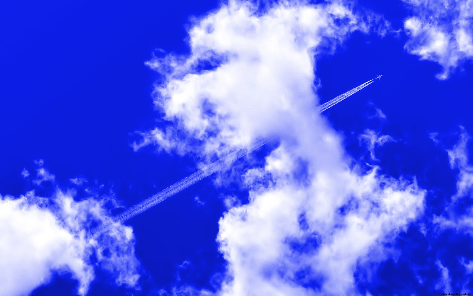 ブルートの壁紙,空,青い,雲,昼間,エレクトリックブルー