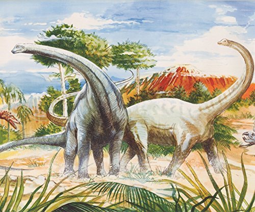 여분의 넓은 벽지 테두리,공룡,지상파 동물,야생 동물,티라노사우루스,미술