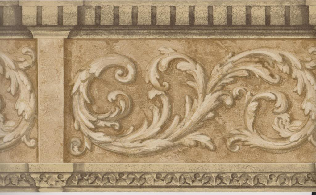 extra wide wallpaper border,stone carving,carving,molding,wall,ornament ...