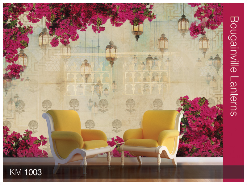 침실 벽 인도 벽지,분홍,벽지,보라색,방,인테리어 디자인