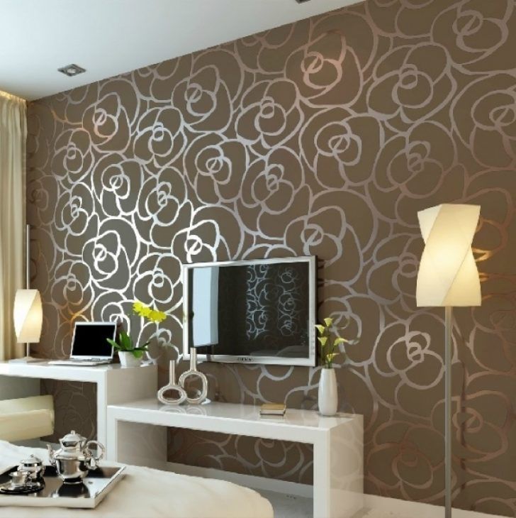 wallpaper for bedroom walls india,wallpaper,wall,room,interior design,brown