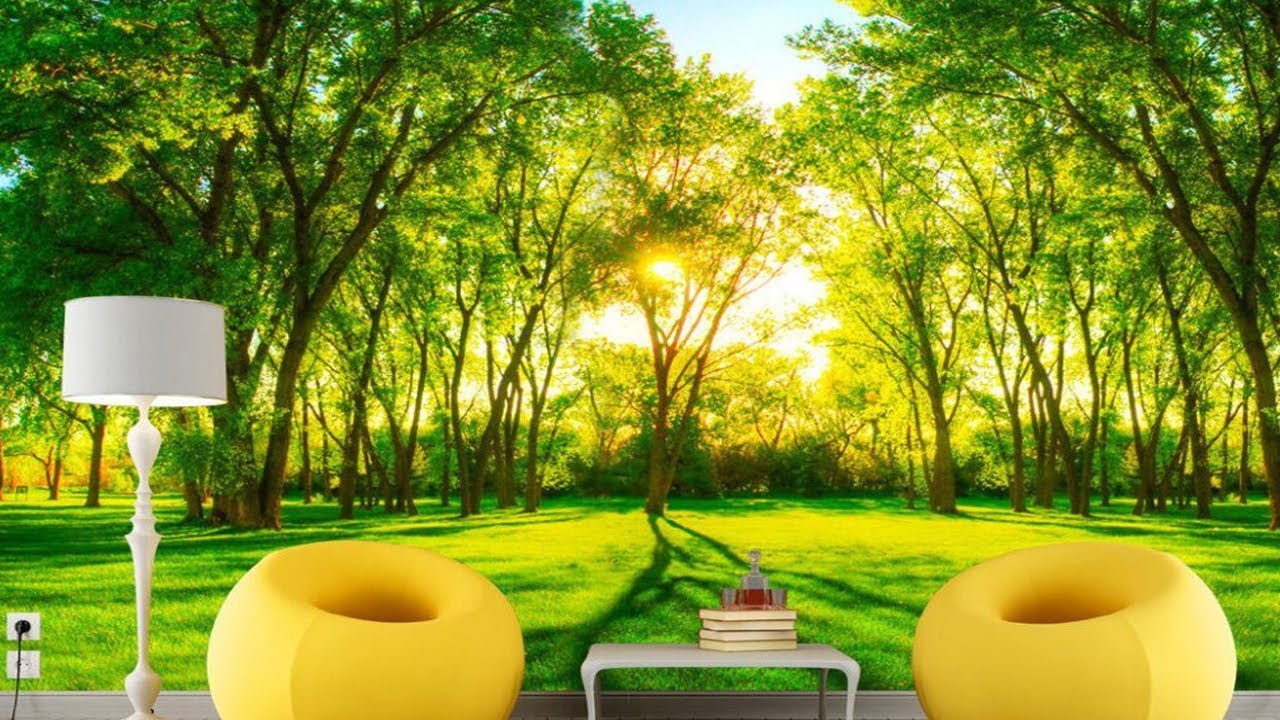 wallpaper for bedroom walls india,nature,green,natural landscape,yellow,table